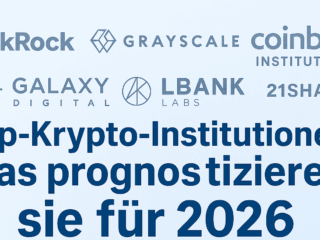 What do crypto institutions expect from 2026?