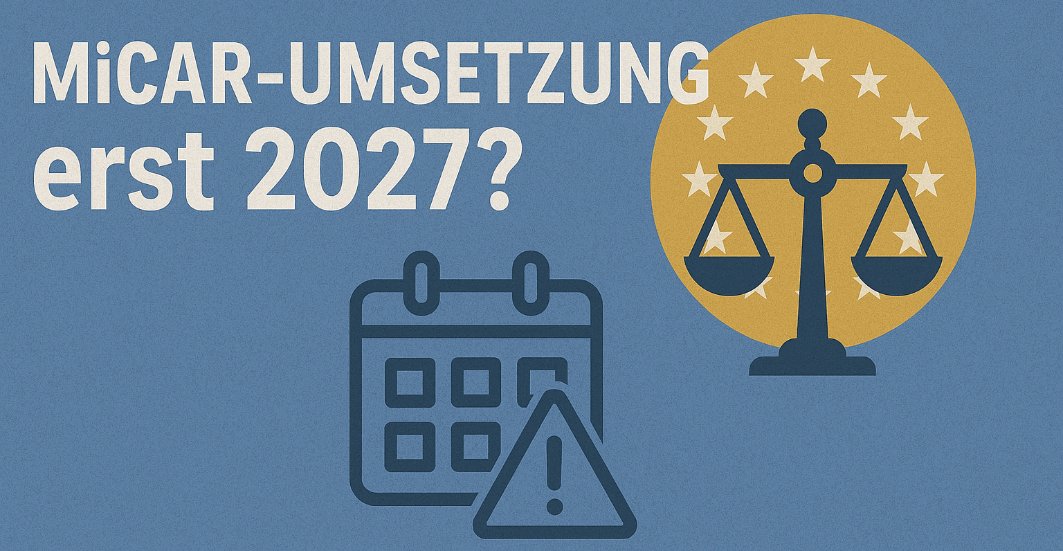 MiCar implementation not until 2027?