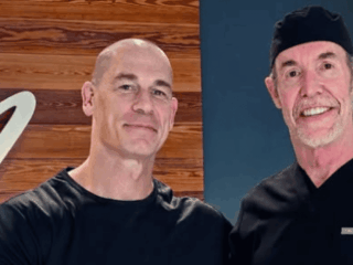 John Cena debuts shaved head as he prepares for second hair transplant