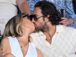 Aaron Taylor-Johnson, 36, kisses spouse Sam, 59, in uncommon Wimbledon public look