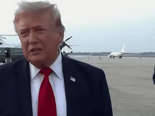 Donald Trump ‘alternative principle’ sparked by man in background of interview