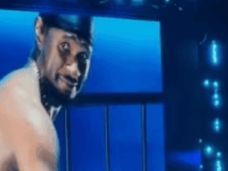 Usher fan kicked off stage over response to him seductively dancing on her