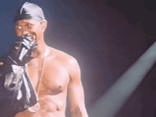 Usher hits again at lady he kicked off stage over her response to his seductive dancing