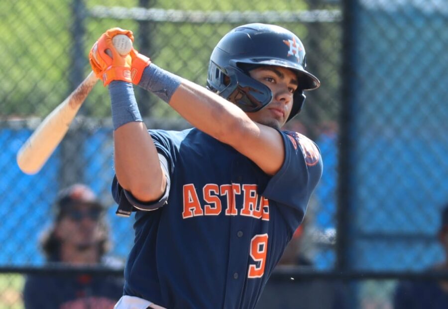 Astros Prospect Anthony Huezo Hits Another Home Run in Breakout 20-40 Season