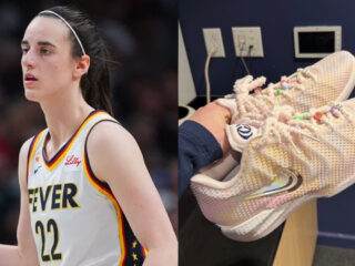 Caitlin Clark's New Nike Sneakers Seemingly Inspired by Taylor Swift's Friendship Bracelets