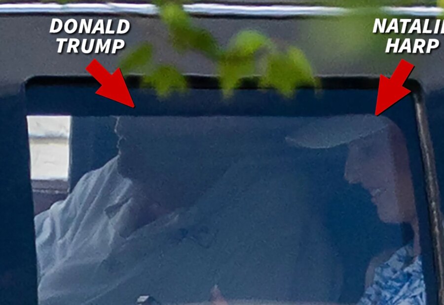Donald Trump and Natalie Harp Remain Side by Side for Virginia Golf Weekend