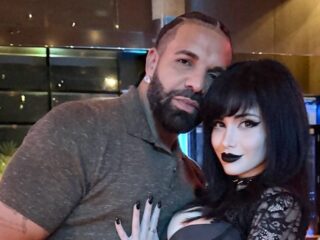 Drake 'rents out whole fortress' for a date evening with 'Goth Baddie' who made him bark