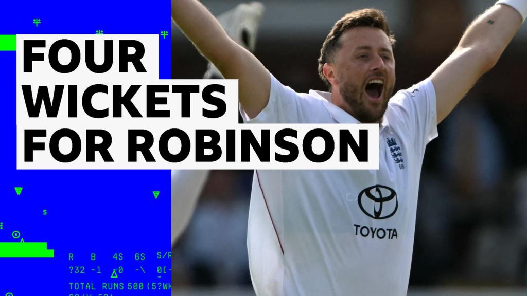 England vs Pakistan, Second Test: All Four of Ollie Robinson’s Wickets