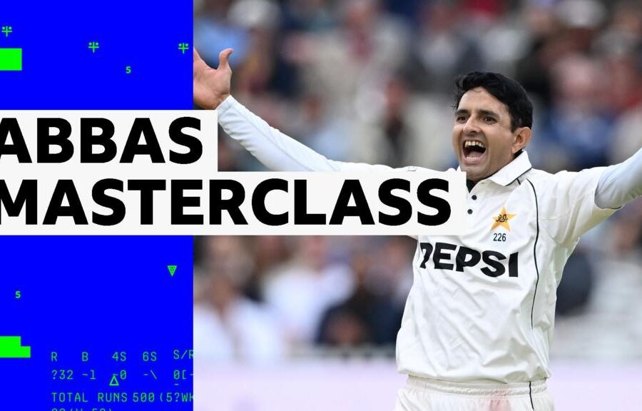 England vs Pakistan Second Test: Mohammad Abbas Takes Five-Wicket Haul in England’s Second Innings