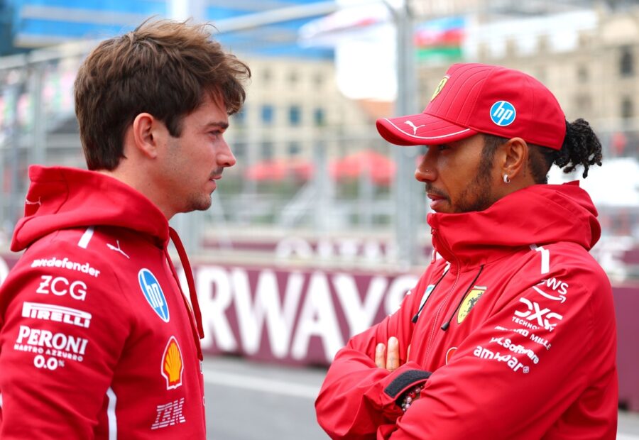 Ferrari Faces Management Test Between Lewis Hamilton and Charles Leclerc After Dutch GP, Pundit Says