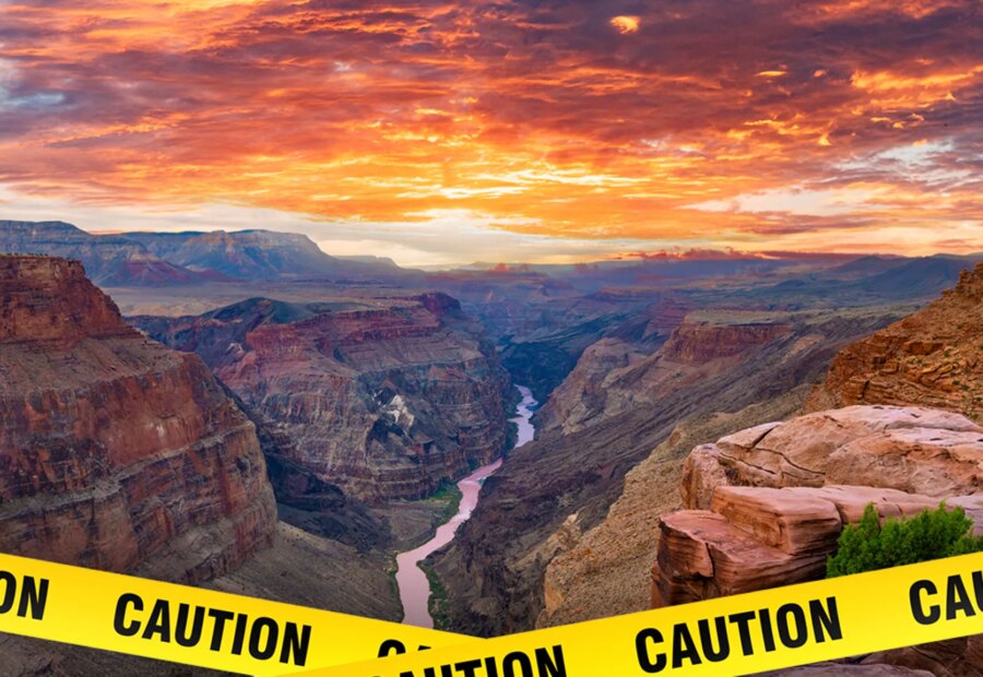 Grand Canyon Engulfed by Massive Surge of Brown Water; 15 People Presumed Missing