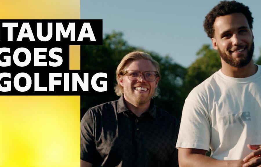 Moses Itauma Plays Golf With Rob Beckett Ahead of Filip Hrgovic Fight