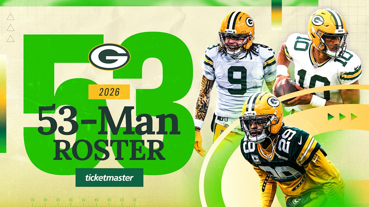 Packers Keep Six Receivers and Seven Defensive Linemen on Initial 2026 Roster