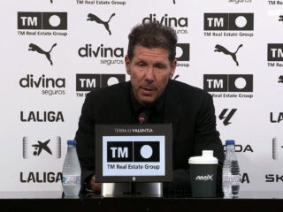 Simeone: "I hope to help Julián continue being as hugely important as he continues to be for us"