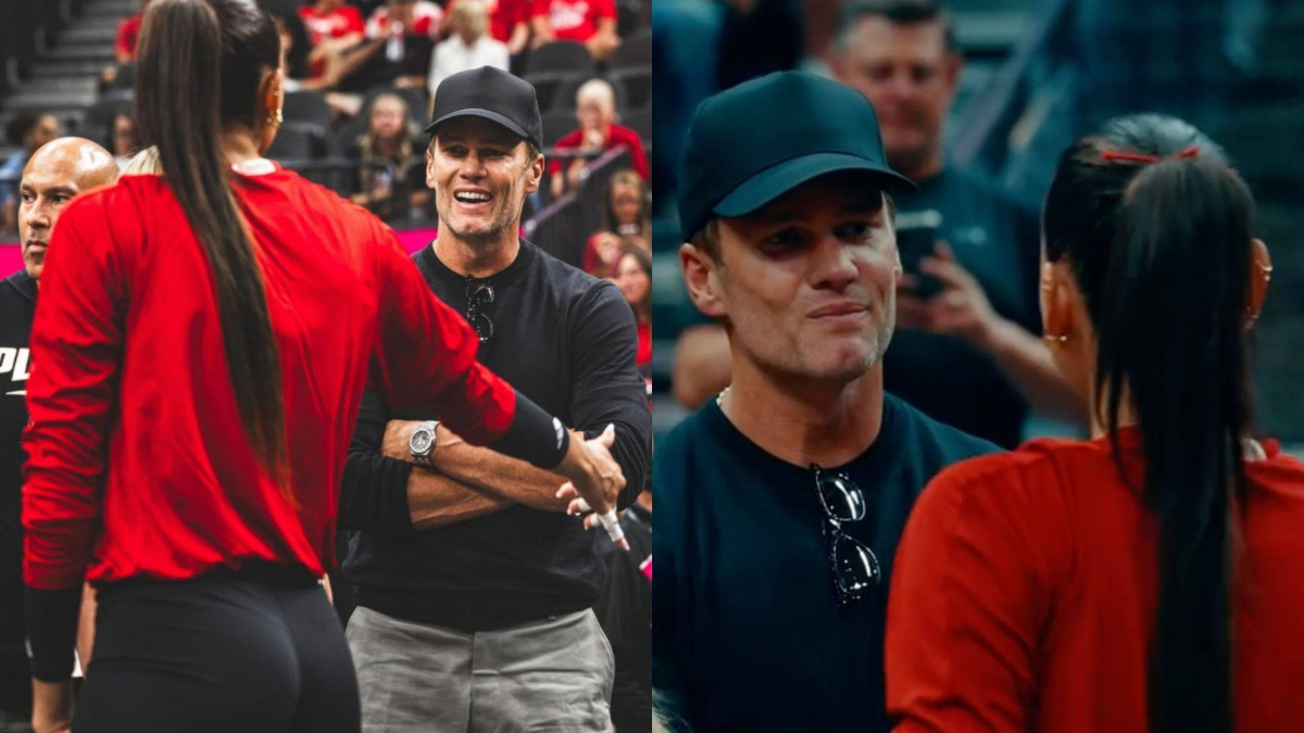 Tom Brady Causes a Stir Courtside at Nebraska Volleyball Match in Las Vegas
