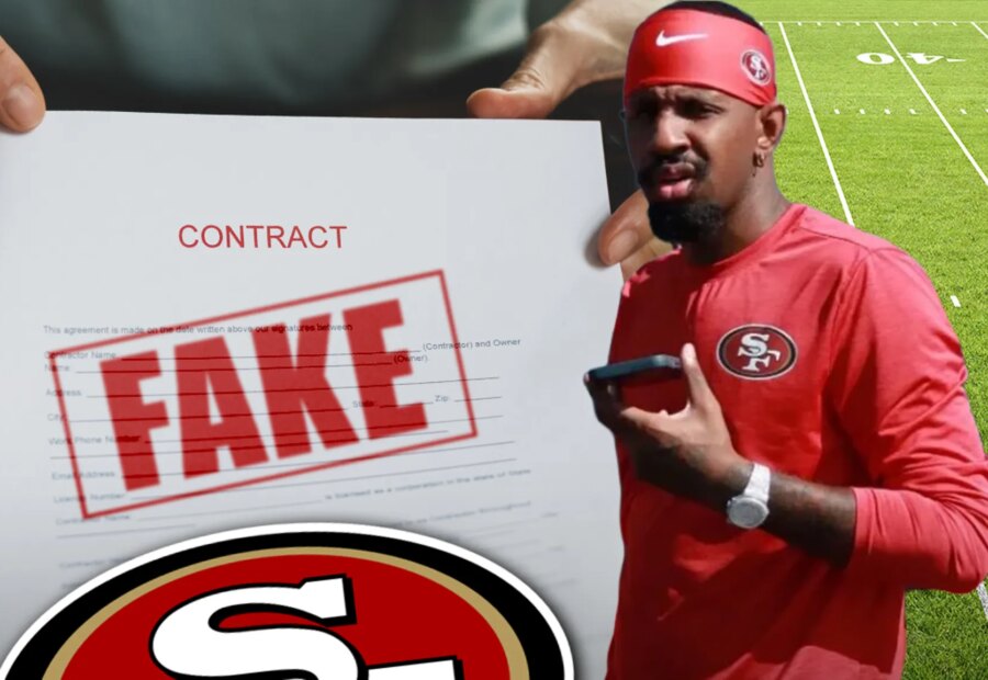 Video Shows Daejon Love’s Fake 49ers Act Included a Staged Signing Day