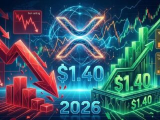 XRP Selling Pressure Hits 2026 High as Price Holds Firm Above $1.40