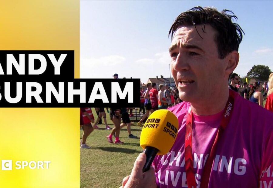 Andy Burnham Completes Great North Run: ‘I loved it’