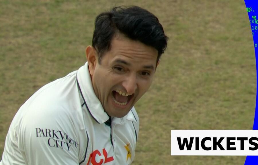 England v Pakistan 3rd Test: Muhammad Abbas removes Ben Duckett and Emilio Gay