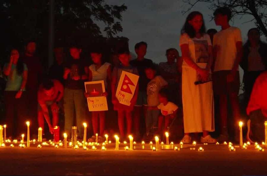 Iowa Nepalese Community Holds Vigil for Flood Victims