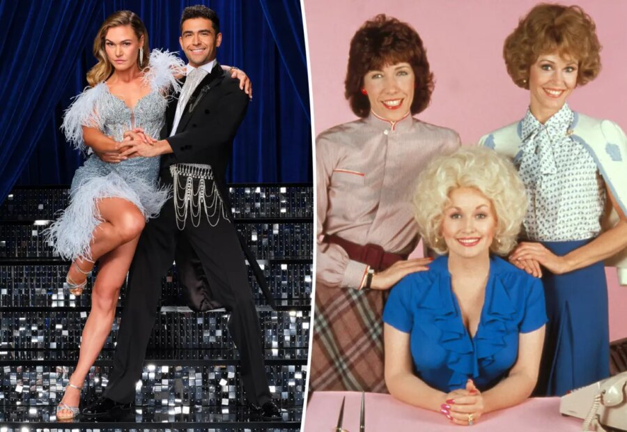 Julia Stiles Honors Dolly Parton with ‘9 to 5’ Performance on ‘Dancing With the Stars’ Debut