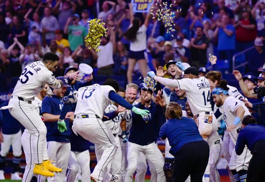 Junior Caminero Hits Walk-Off Homer in Win Over Athletics