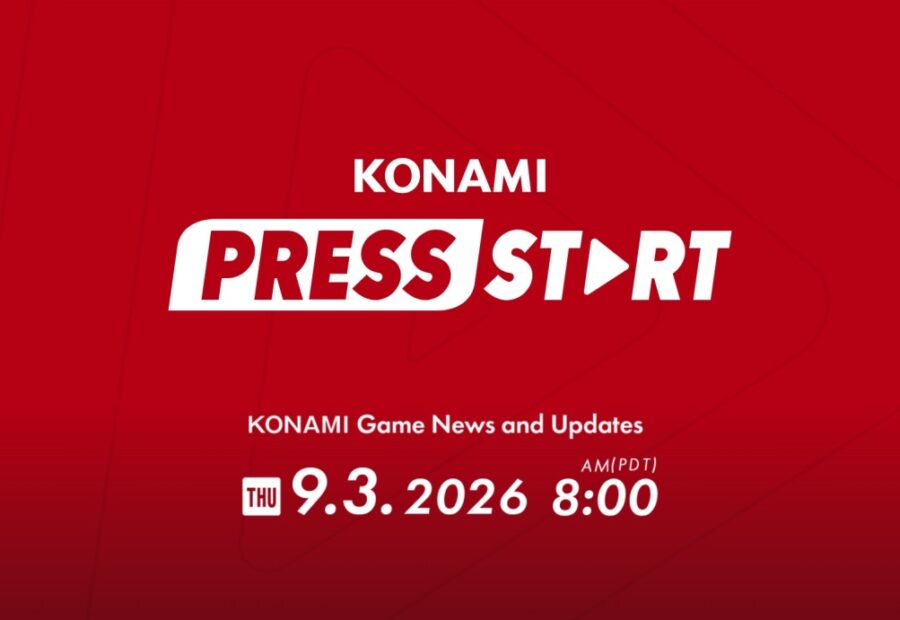 Konami Press Start Showcase Announced for September 3