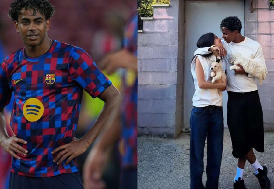 Lamine Yamal and Inés García Spark Family Talk with Adorable Puppy Moment
