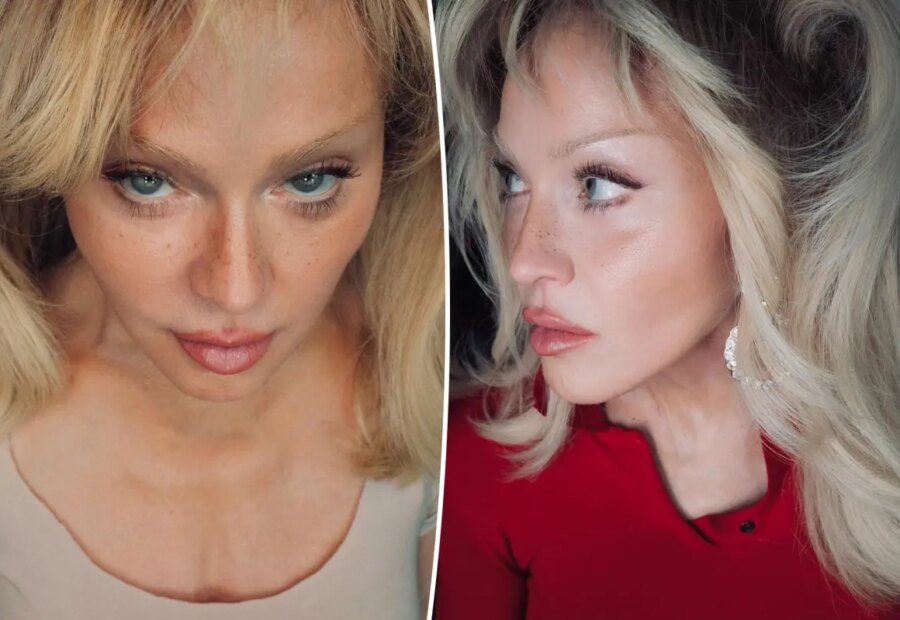 Madonna, 68, Shows Off Fresh-Faced Freckled Look and Ultra-Smooth Complexion