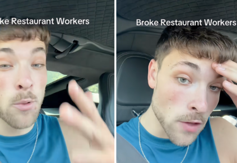 Man Claims Restaurant Workers Have ‘No Excuse to Be Broke’: ‘Hustle Until You Have $10K in the Bank’
