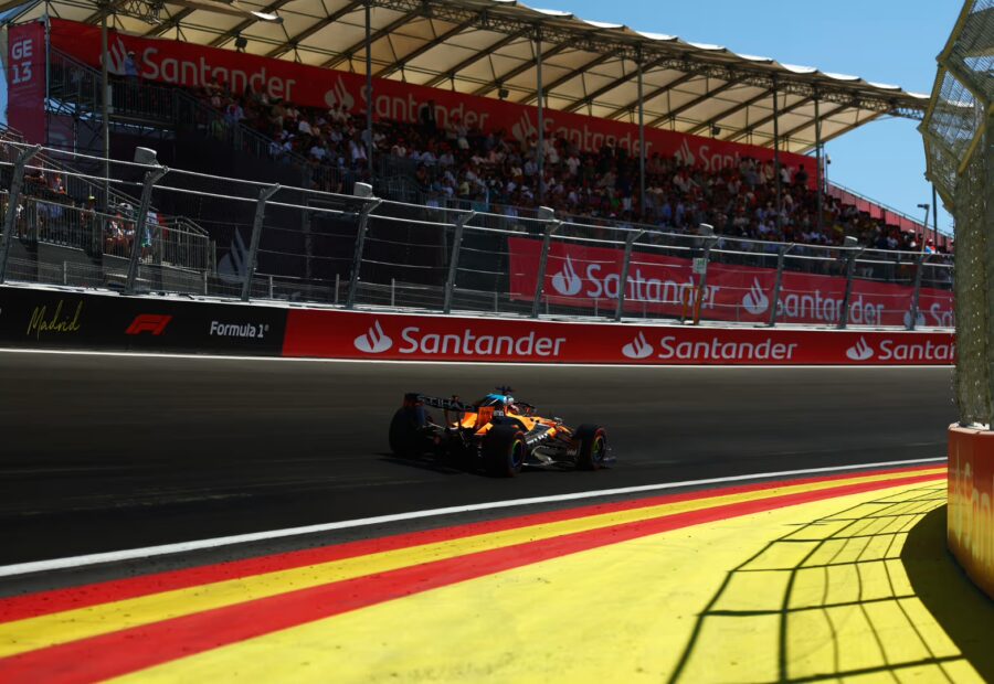 Norris claims scintillating pole for Spanish GP