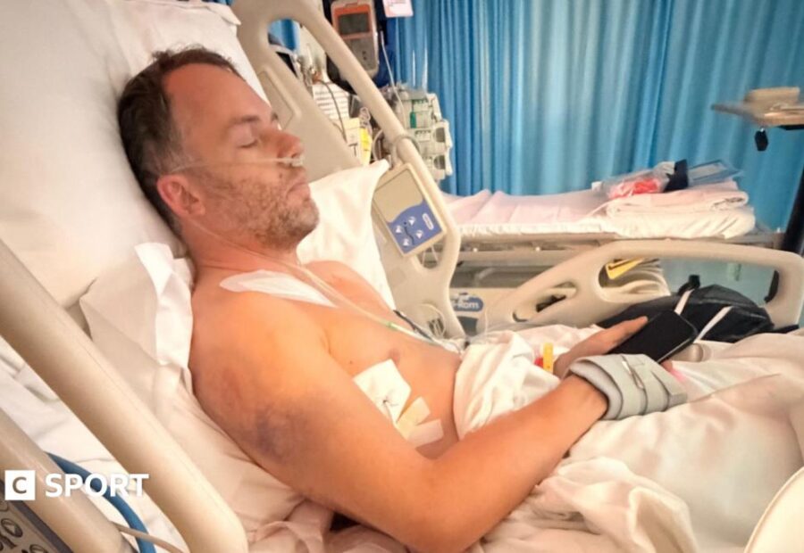 Ollie Millroy Thanks Loek Hartog for Saving Him from Burning Car