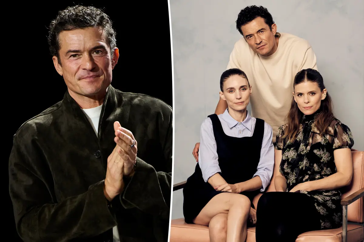 Orlando Bloom Opens Up About Intimate Threesome Scene With Real-Life Sisters Rooney and Kate Mara