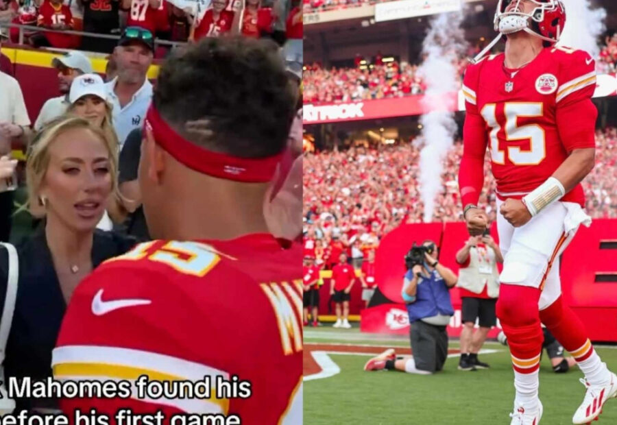 Patrick Mahomes, Brittany Mahomes Share Heart-Melting Moment Before His Emotional Comeback