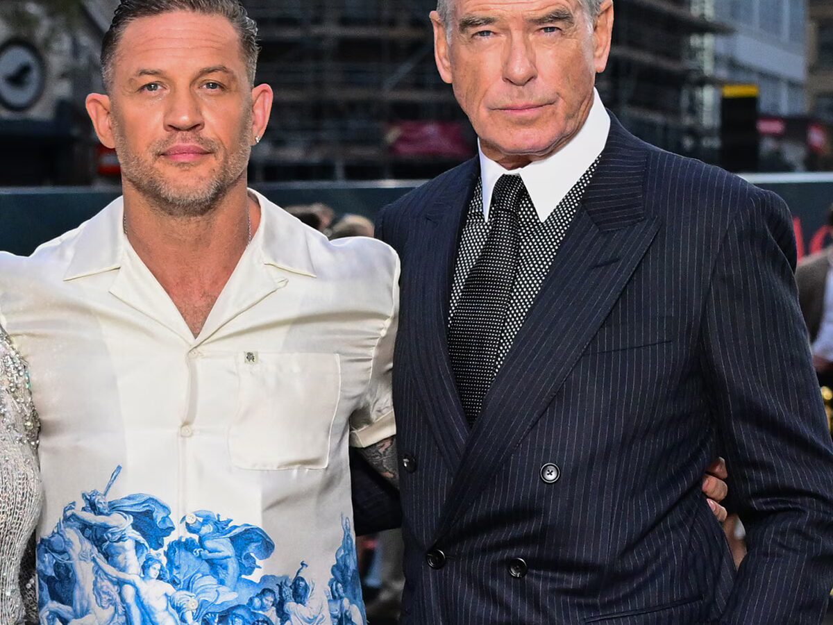 Pierce Brosnan Breaks Silence on Feud Rumors With Tom Hardy on ‘MobLand’