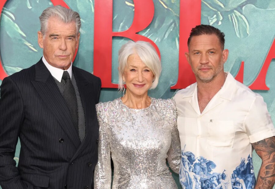 Pierce Brosnan and Helen Mirren Address Tom Hardy MobLand Rumors