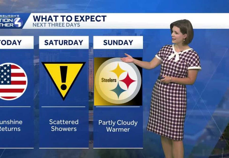 Pittsburgh Dries Out Under Sunshine Today