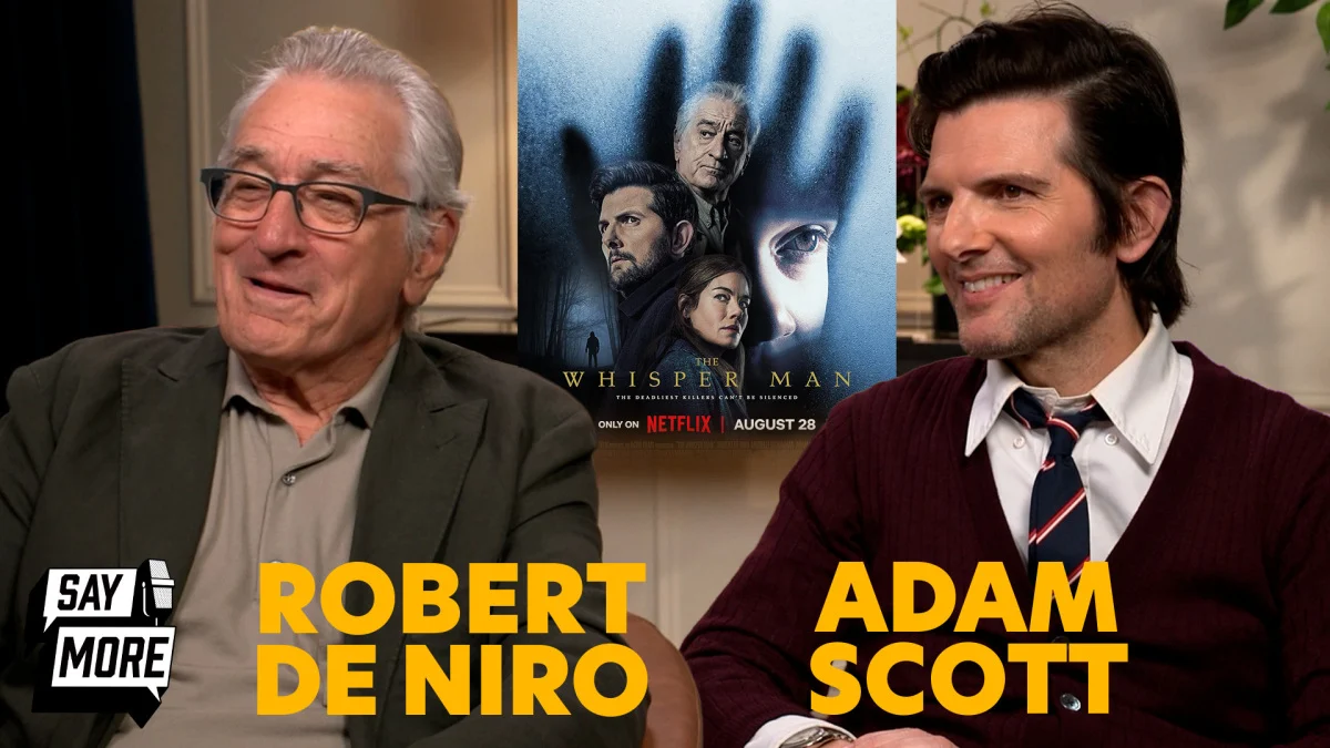 Robert De Niro and Adam Scott Discuss How The Whisper Man Tackles Generational Trauma