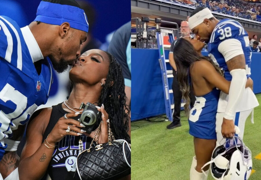 Simone Biles Channels NFL Cheerleader Style in Bold Outfit to Support Jonathan Owens