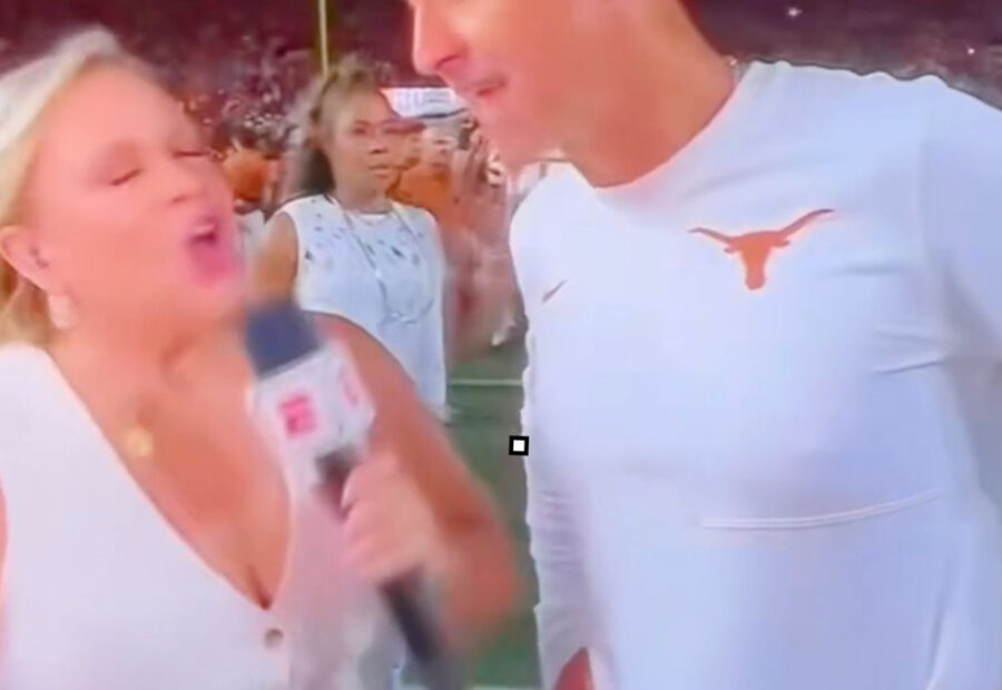 Steve Sarkisian Abruptly Walks Away From ESPN Interview After Texas Stuns Ohio State
