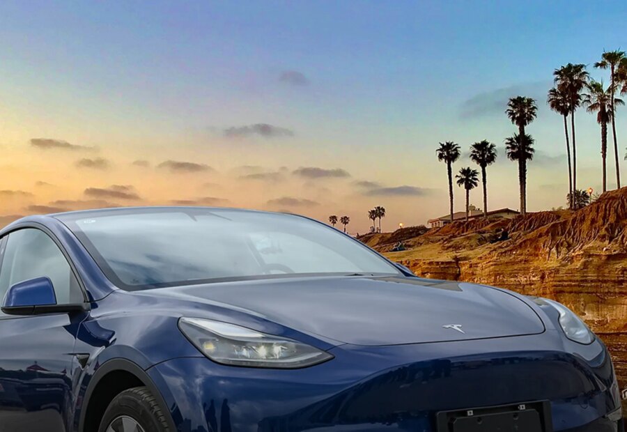 Suspected Tesla Thief Drives on Boardwalk, Hits Woman, Chased Down in Wild Video