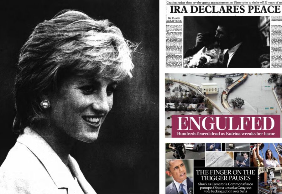 This Week in History: Princess Diana’s Death, the IRA Ceasefire and Hurricane Katrina