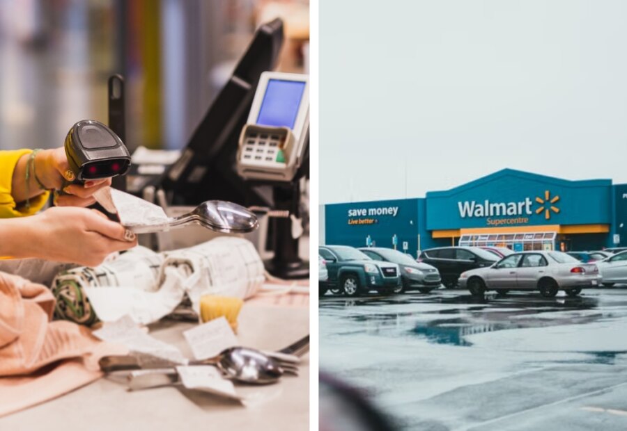 Woman Pays for Full Walmart Self-Checkout Order Under Employee Watch, Still Asked for Receipt