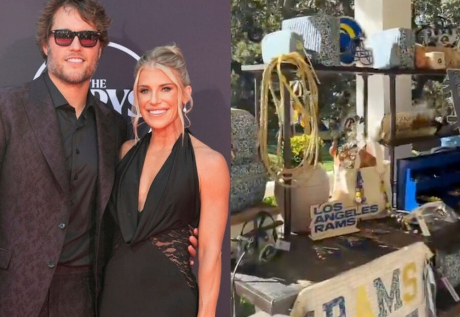 Kelly Stafford Hosts Rams Wives Watch Party at Matthew Stafford’s House