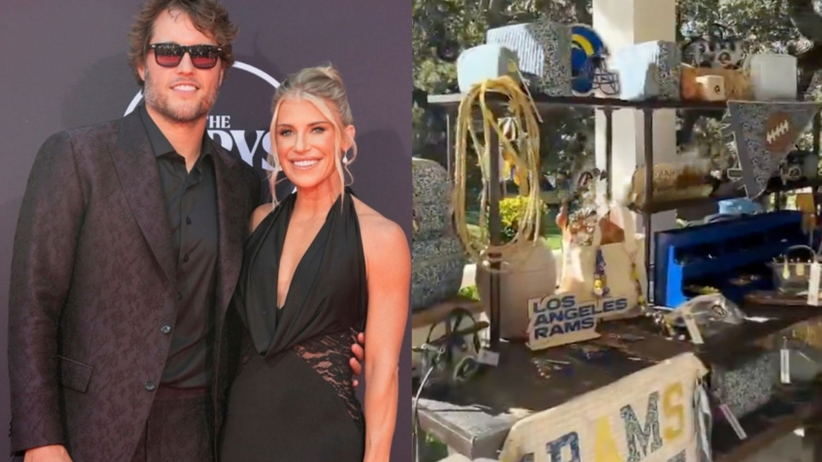 Kelly Stafford Hosts Rams Wives Watch Party at Matthew Stafford’s House