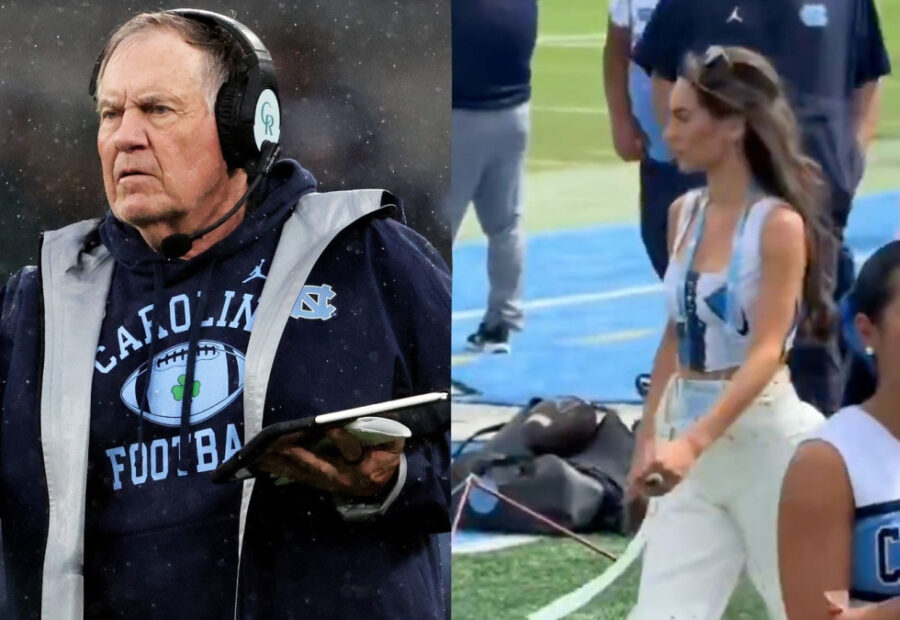 Bill Belichick’s Girlfriend Jordon Hudson Sparks Backlash With UNC Sideline Appearance