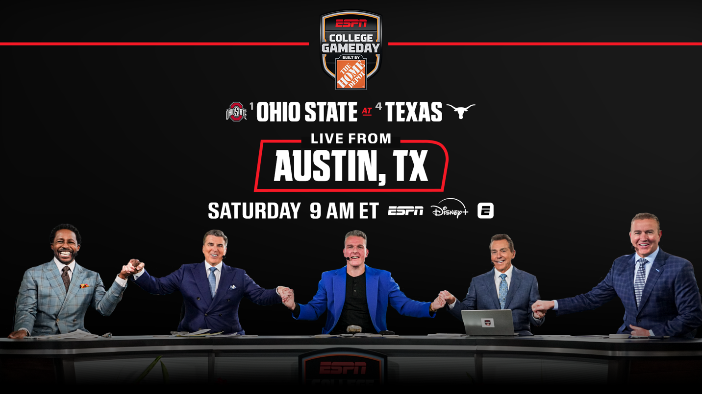 ‘College GameDay’ Live in Texas for No. 1 Ohio State vs. No. 4 Texas Week 2 Showdown